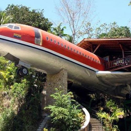 تبدیل لاشه هواپیما به هتل در کاستاریکا