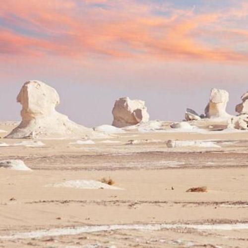 جاذبه های کویر سفید (farafra desert egypt) مصر