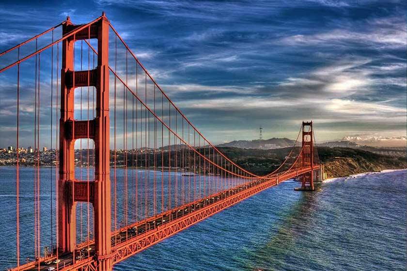 پل گلدن گیت سانفرانسیسکو؛ شاهکار مهندسی و معماری آمریکا